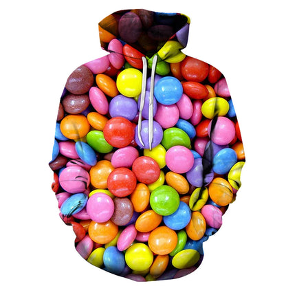 Colorful Candy Hoodie Pullover